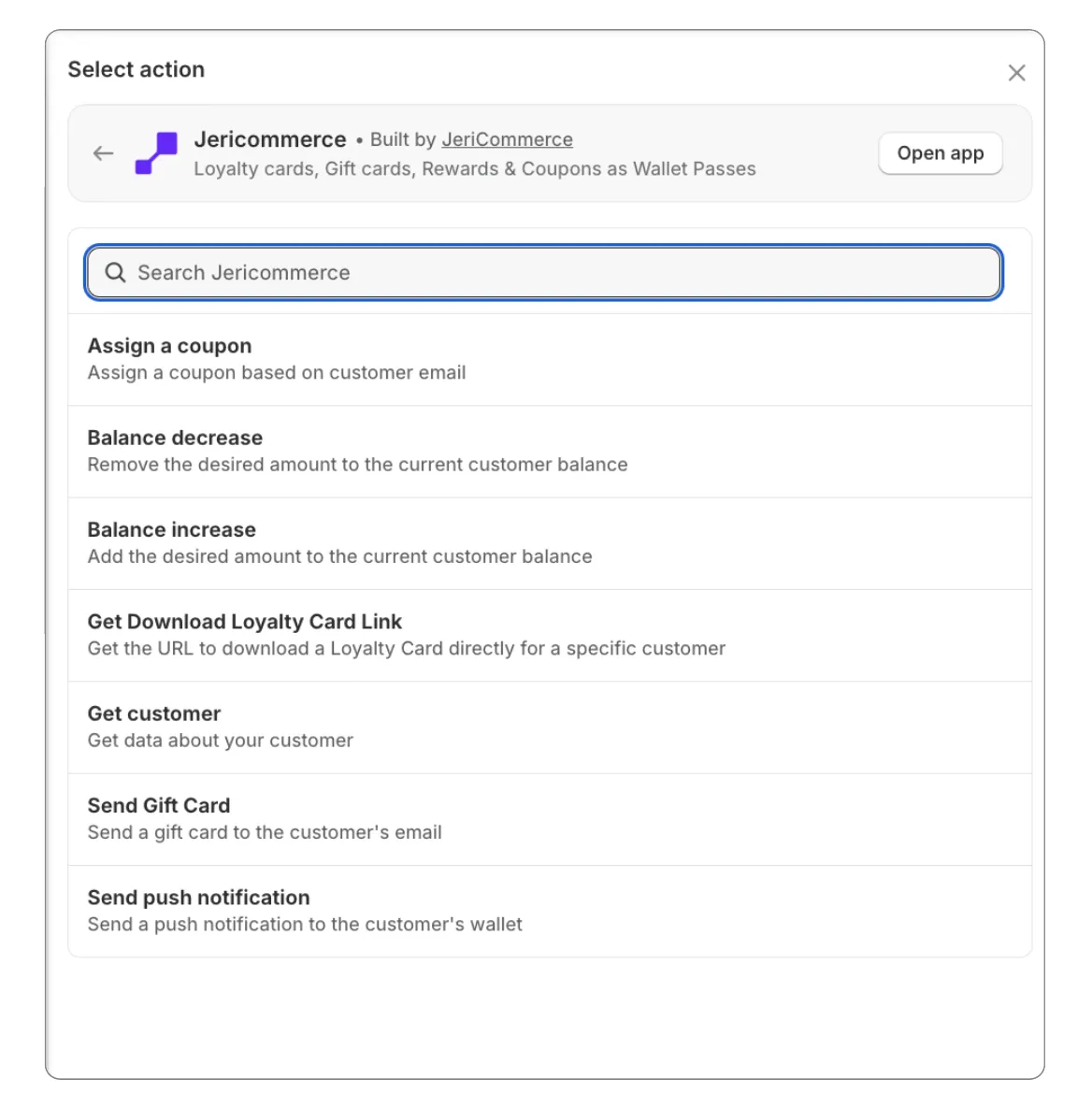 JeriCommerce Shopify Flow actions