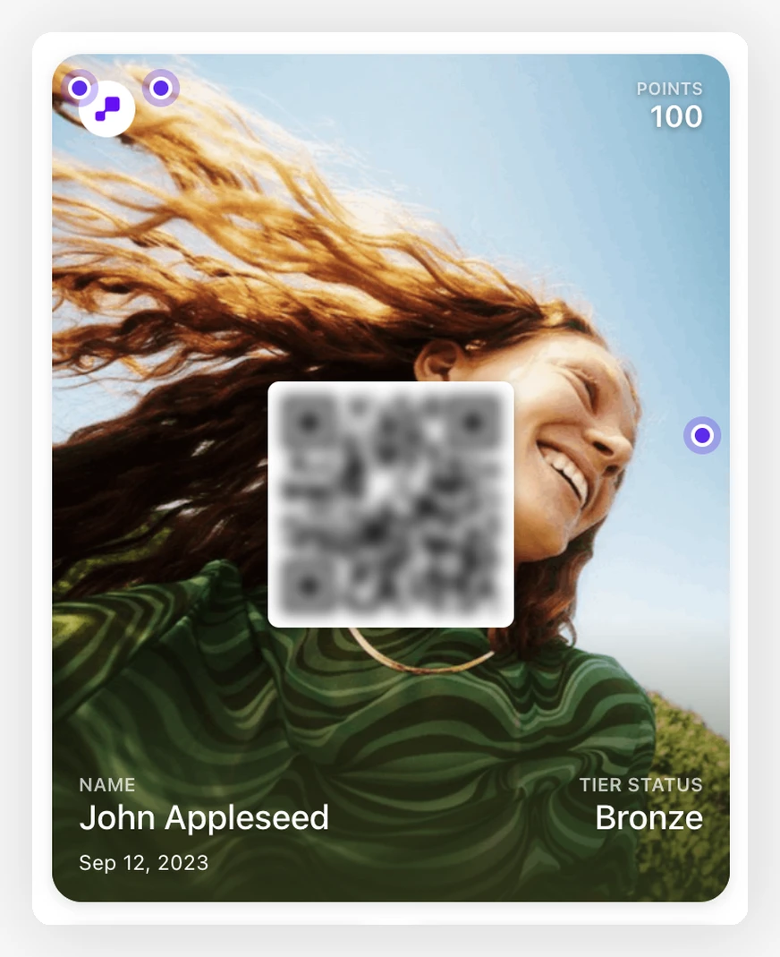 Complete Apple Wallet Poster editor preview
